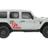 Wild bear door graphics decals compatible with Jeep Wrangler JL