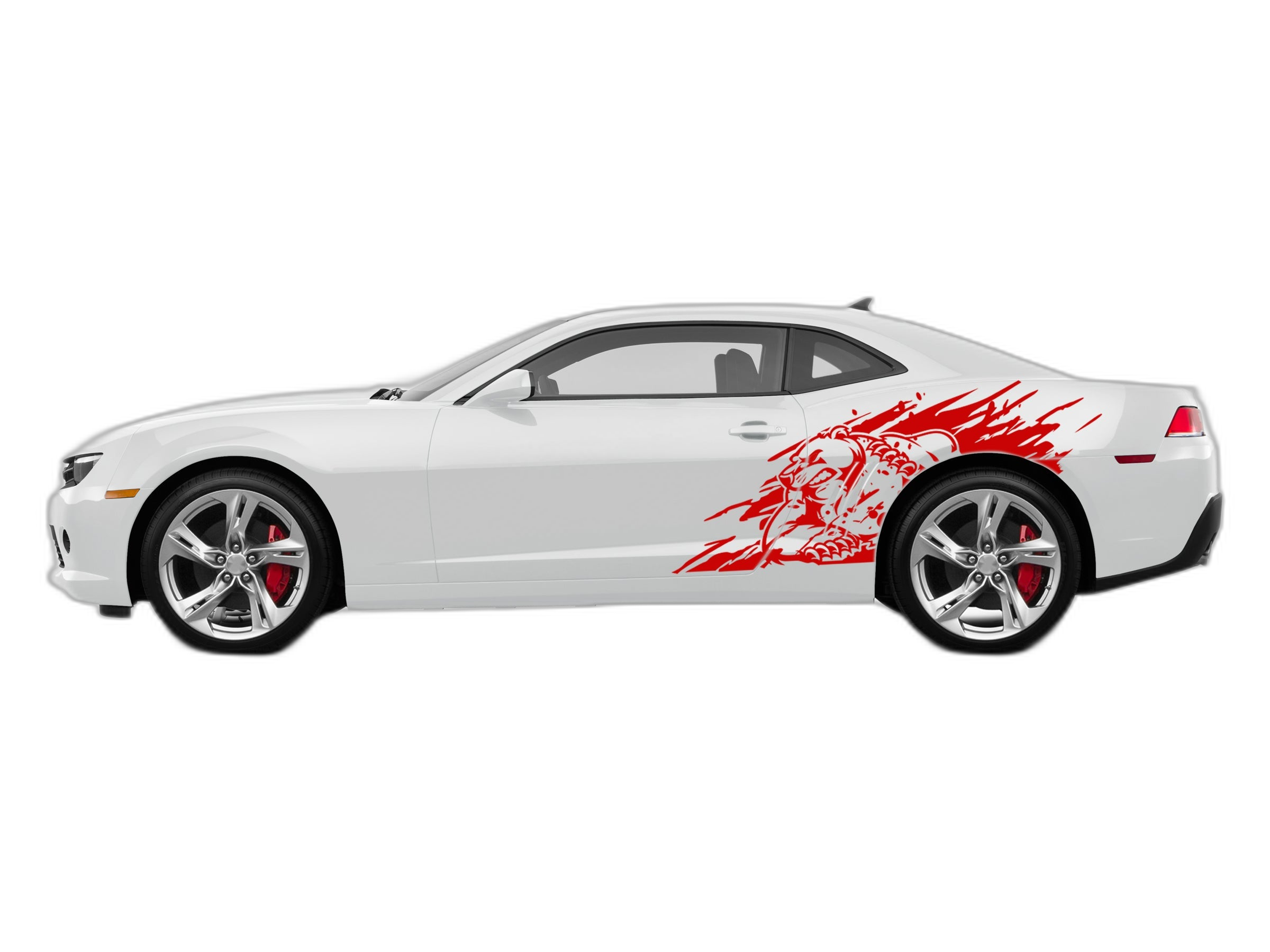 Wild Bear Side Graphics, Decals for Chevrolet Camaro 2010-2015 - Image 2