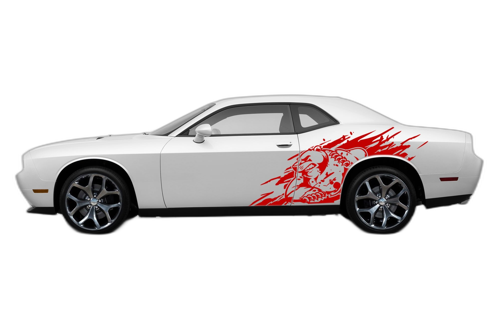 Wild Bear Side Graphics, Decals for Dodge Challenger - Image 2