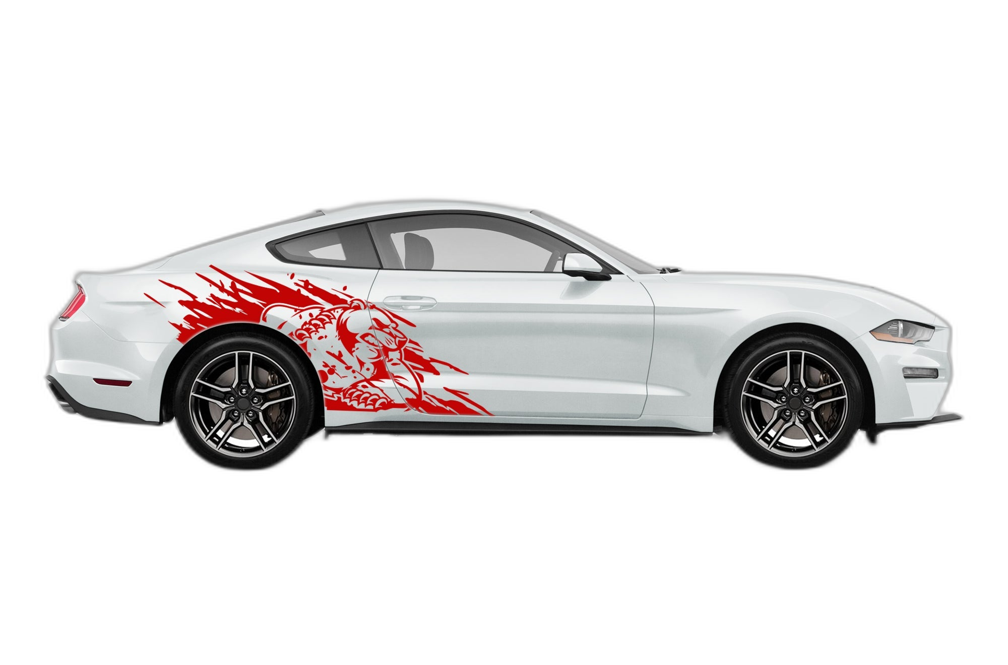 Wild Bear Side Graphics, Decals for Ford Mustang 2015-2023 - Image 2