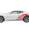 Wild bear side graphics, stickers decals compatible with Chevrolet Camaro