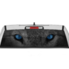 Wolf blue eyes perforated rear window decal graphics compatible with Dodge Ram
