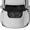 Wolf Blue Eyes Print Hood Graphics for Ford Bronco