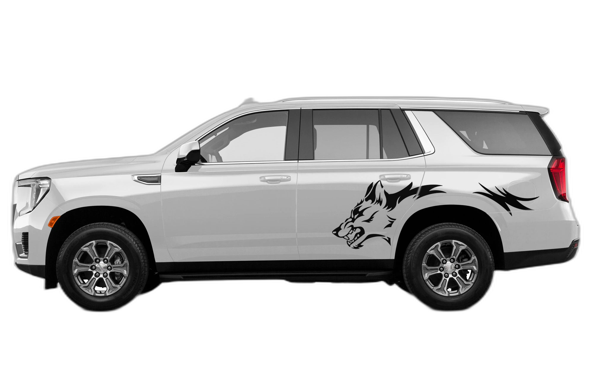 Wolf Side Graphics for GMC Yukon
