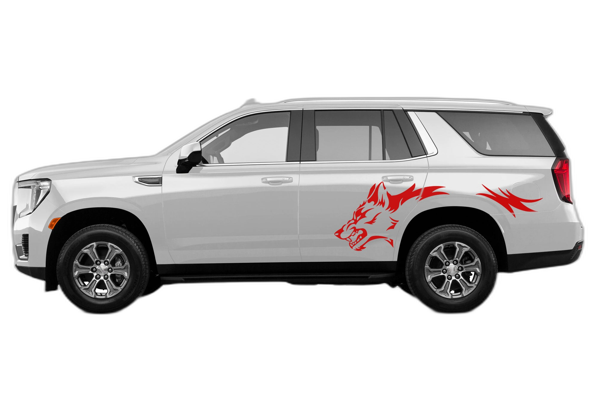 Wolf Side Graphics for GMC Yukon - Image 2
