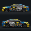 💥🐺 Wolverine Berserker Rage Car Side Wrap