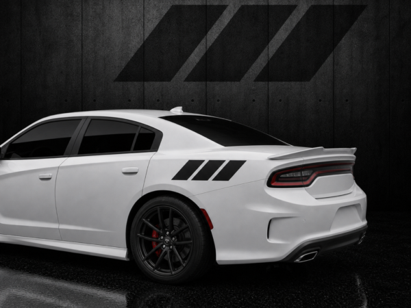 Muscle Series Dodge Charger S R T Drips Decal - Free Mockup
