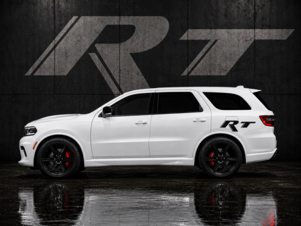 Muscle Series Dodge Durango Moder 3D RT Decal - Free Mockup