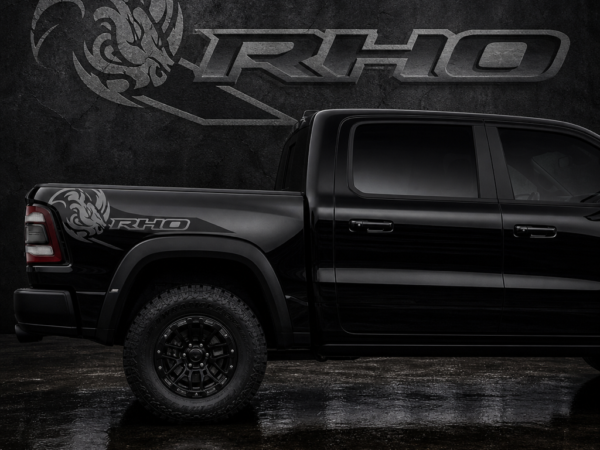 Muscle Series Ram TRX Hot-New-Item RHO Ignition Style Special Edition Decal - Free Mockup