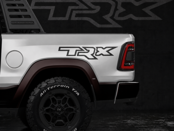 Muscle Series Ram TRX T-Rex OG Design Decal - Free Mockup